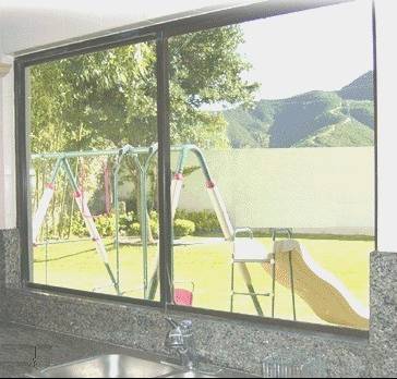 Ventana aluminio + madera Ruptura térmica